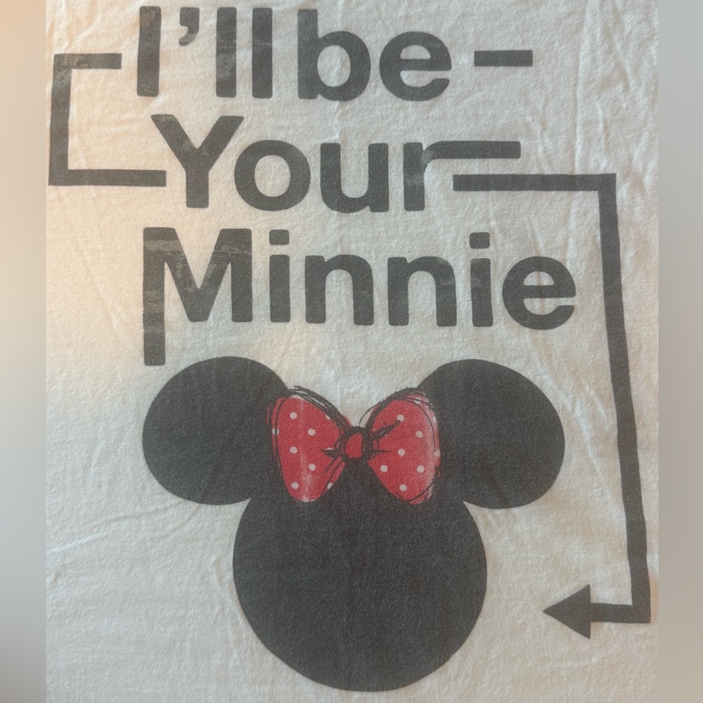 SALE! Set/2 Minnie & Mickey Mouse Graphic Tees